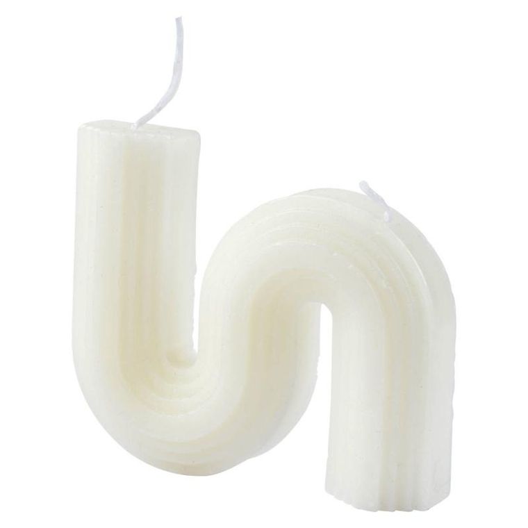 Homea, świeca ozdobna w kształcie fali, Arty