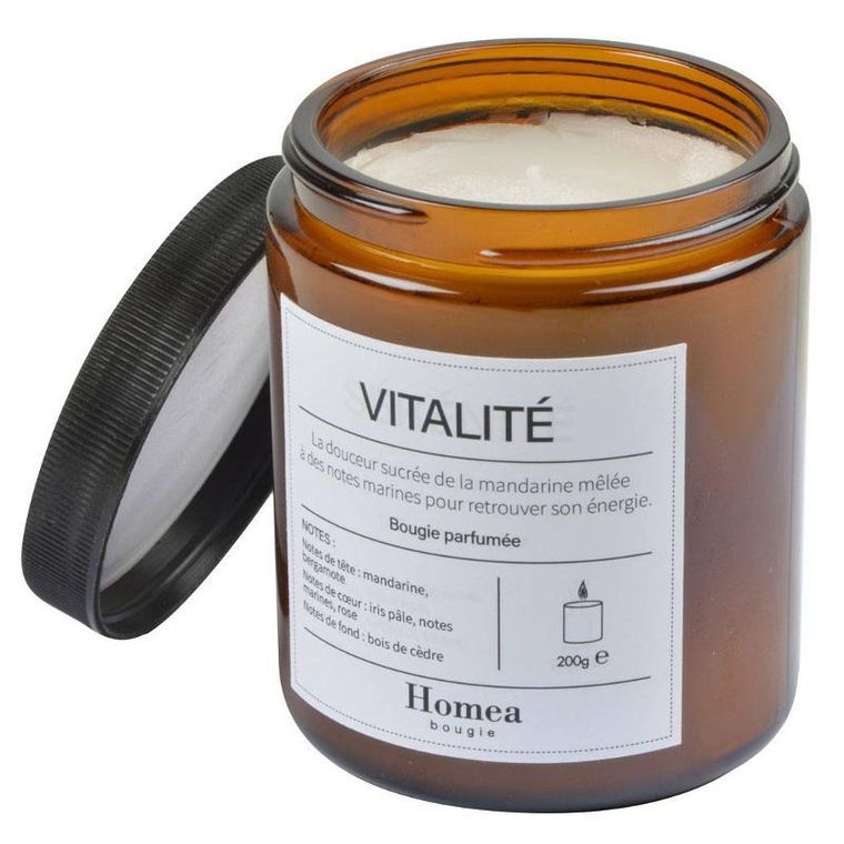 Homea, świeca zapachowa w słoiku, Modern Apothecary, Ø 7.5 cm