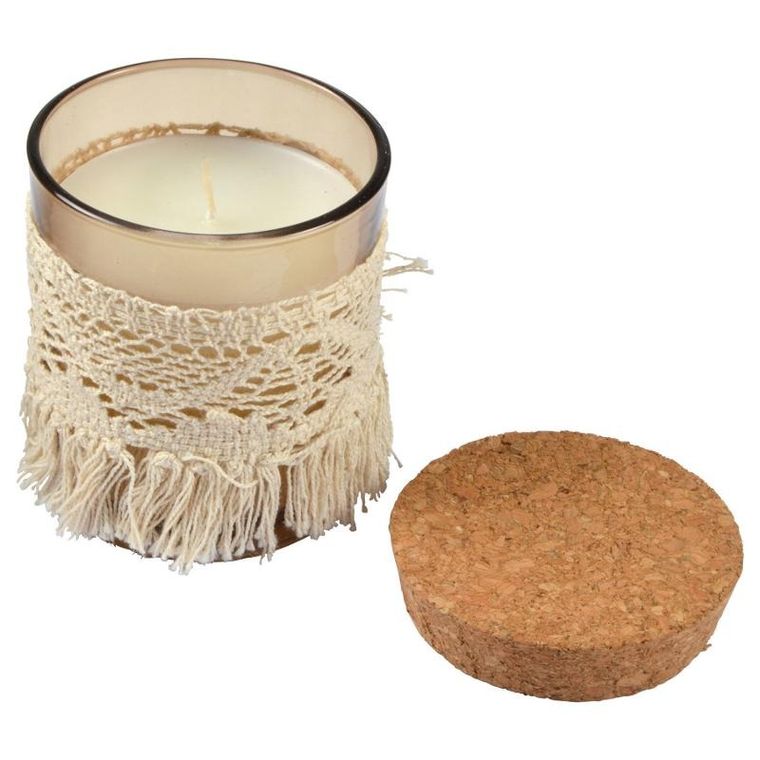 Homea, świeca zapachowa z korkiem