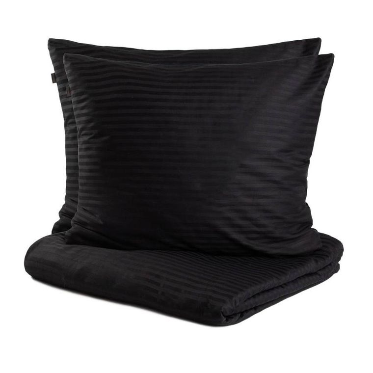 Homla, Agnes, pościel, satynowa czarna, 160-200 cm