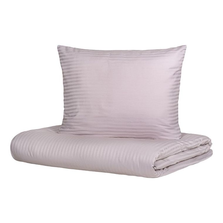 Homla, Agnes, Pościel satynowa szara 220-200 cm