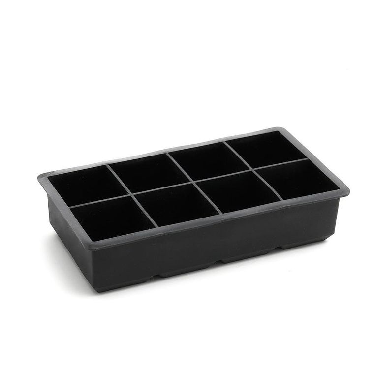 Homla, Alcole, forma na kostki lodu kwadratowe, czarna, 22-11 cm