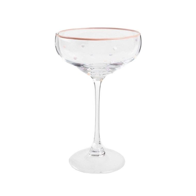 Homla, Amanti, kieliszek w serduszka na martini, 0,2l, 731723