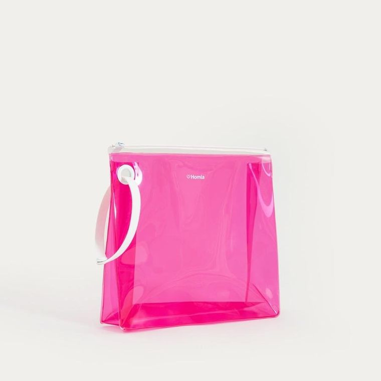 Homla, Amara, kosmetyczka, fuksjowa, 16-20,5 cm