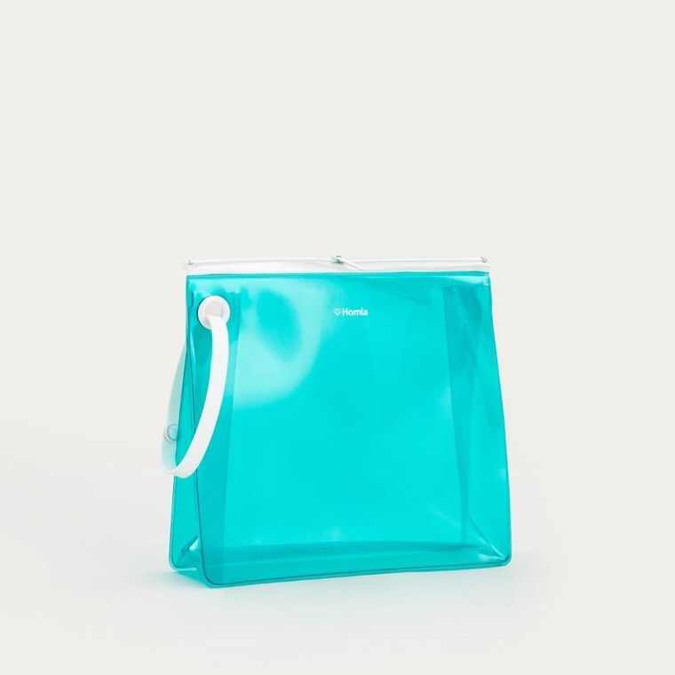 Homla, Amara, kosmetyczka, turkusowa, 16-20,5 cm