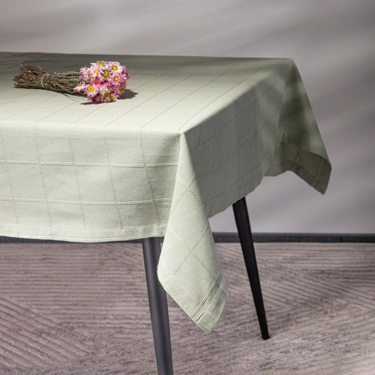 Homla, Antep, obrus, bawełniany pistacjowy, 130-180