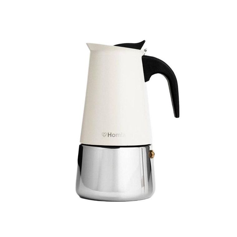 Homla, Astar Mokka, kawiarka w kształcie dzbanka śmietankowa, 6 cup