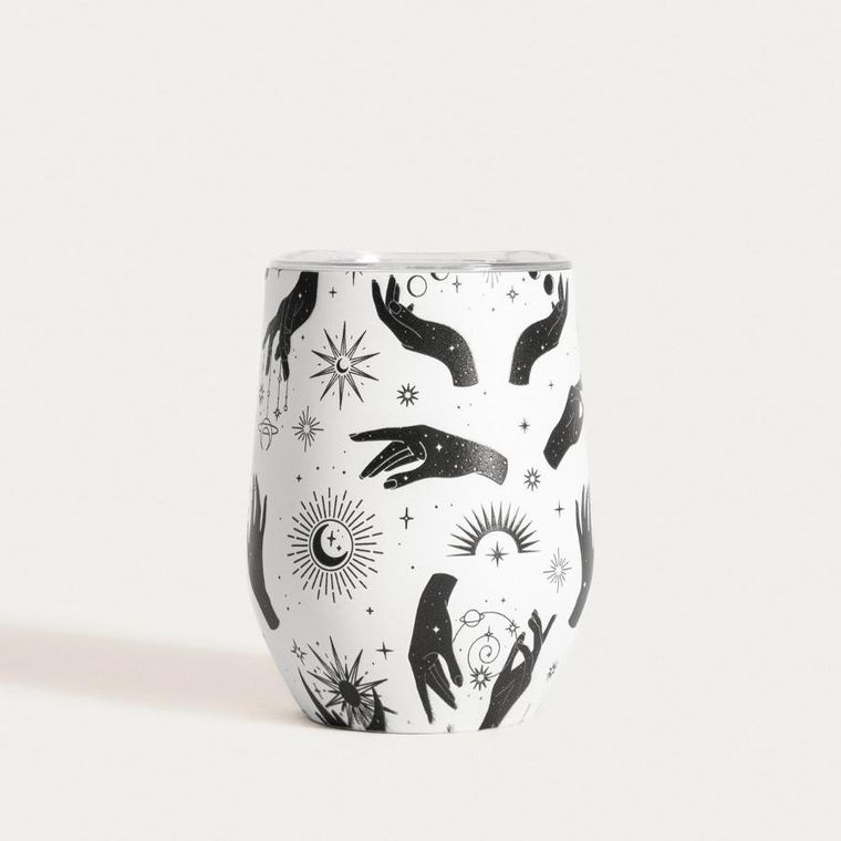 Homla, Avion, kubek termiczny, we wzór astralny, 0,35l