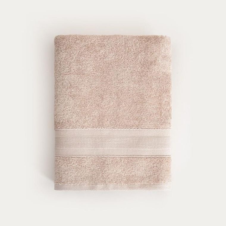 Homla, Bamboo, ręcznik, beżowy z domieszką bambusa, 70-130 cm