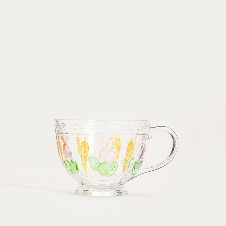 Homla, Barrel Prata, filiżanka, w króliczki i marchewki, 0,36l