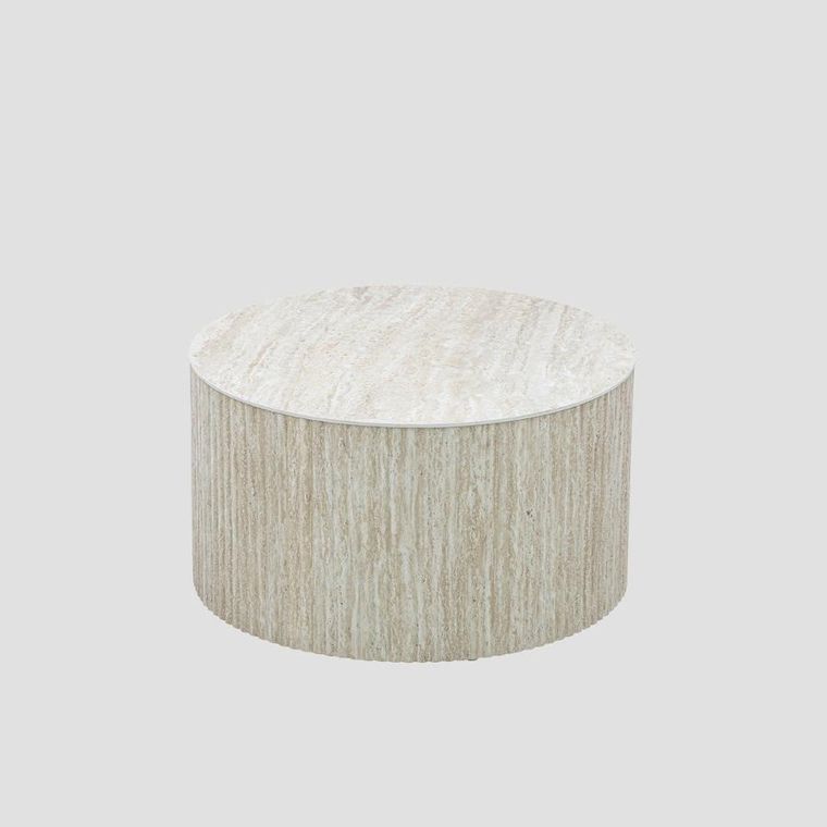 Homla, Belleza, stolik kawowy, beżowy, 70-70-38,5 cm