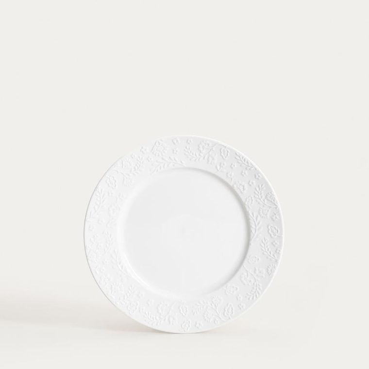 Homla, Beno, talerz, deserowy biały, 21 cm