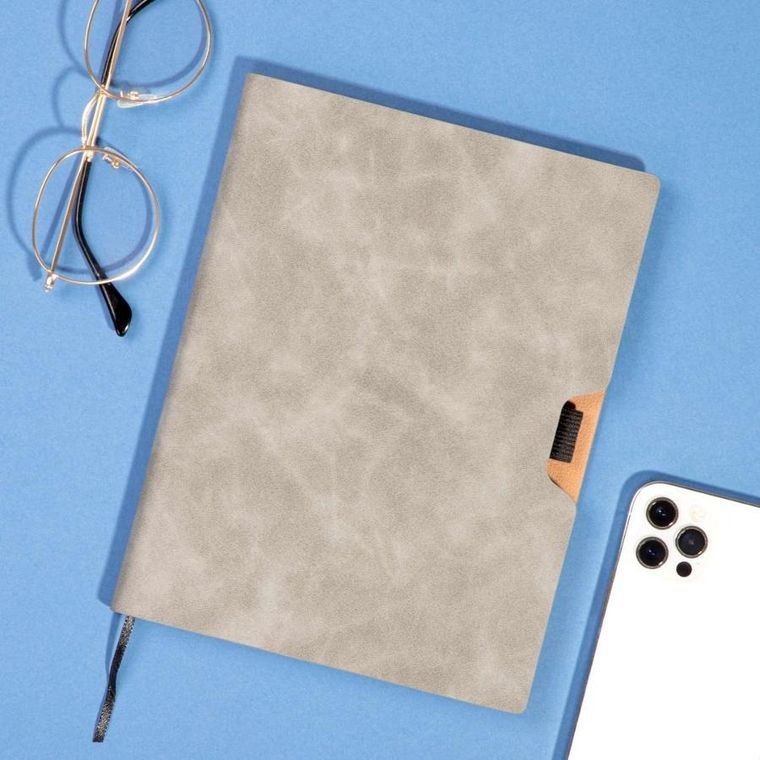 Homla, Blakk, notes, notatnik biurowy, elegancki, 21 cm