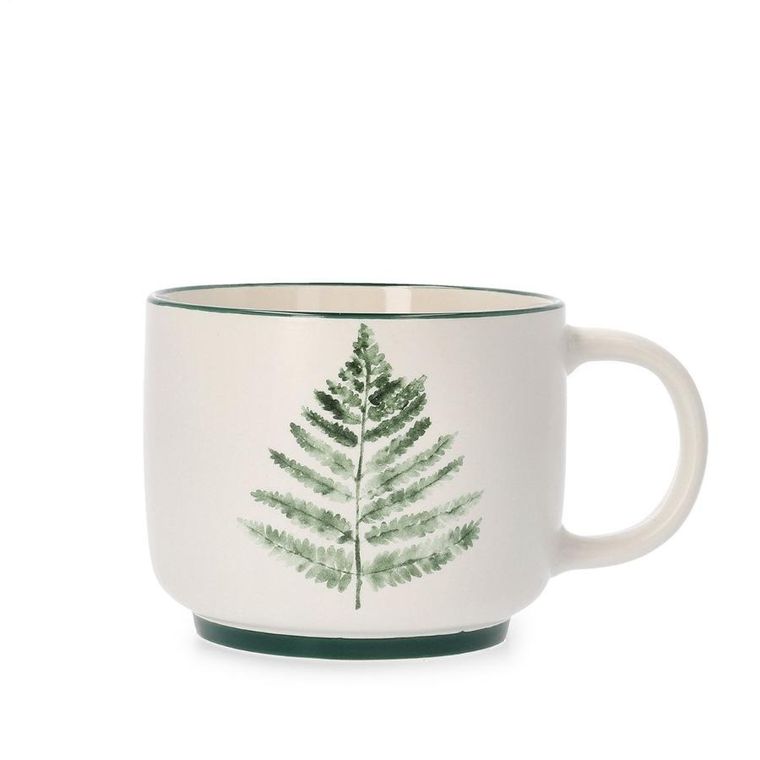 Homla, Blyde, kubek, z liściem paproci, 350 ml