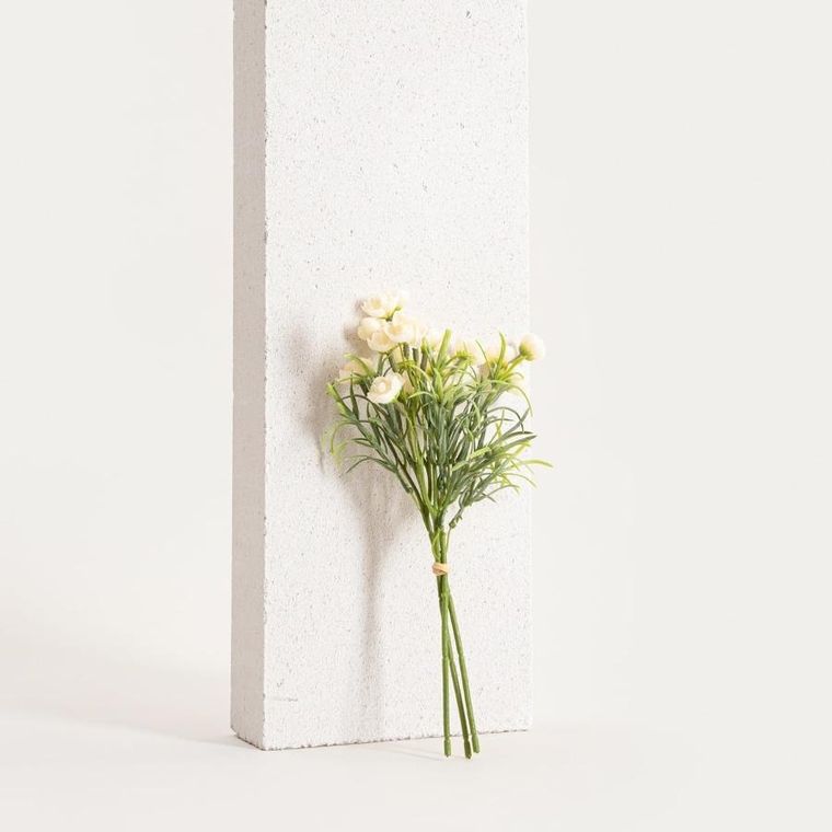 Homla, Camelia, bukiet kwiatów, kamelia biała, 30 cm