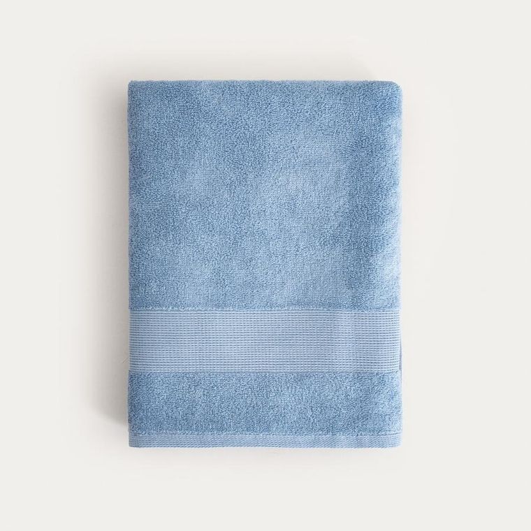Homla, Cellen, ręcznik, niebieski z domieszką lyocellu, 70-130 cm