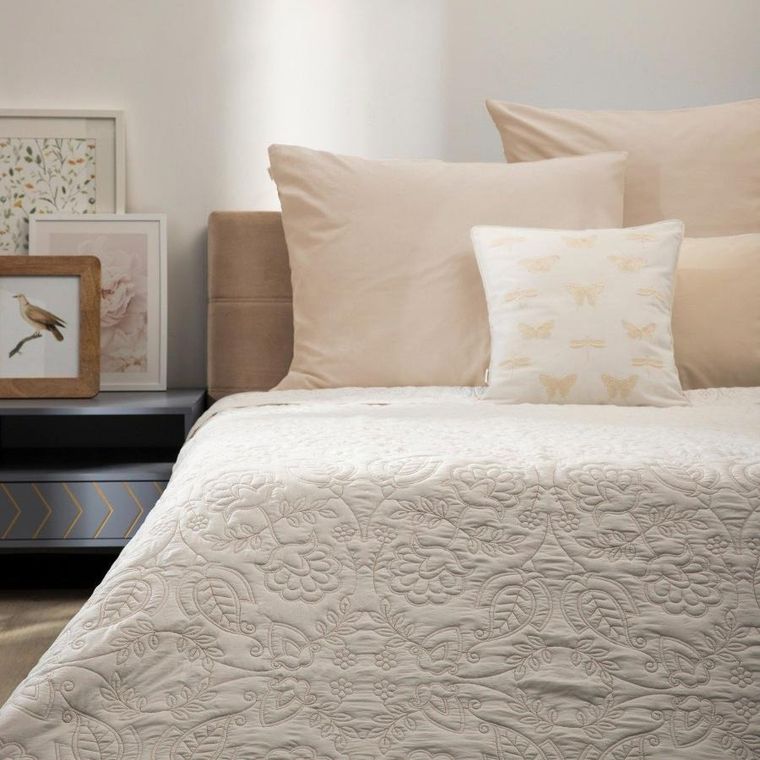 Homla, Cludo, narzuta, mikrofibra z haftem, 200-220 cm, 745638