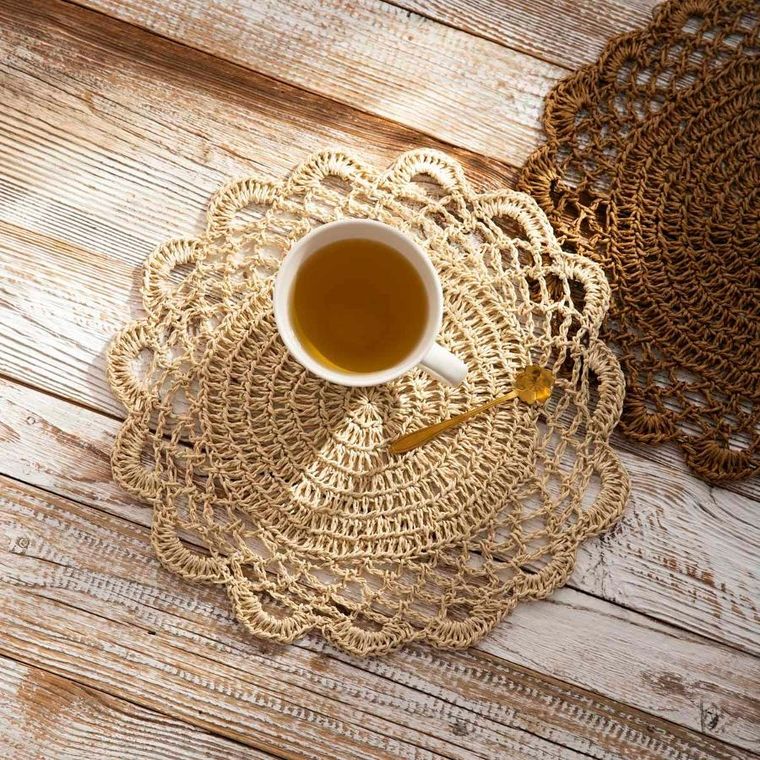 Homla, Comillas, podkładka, ażurowa ecru, 36 cm