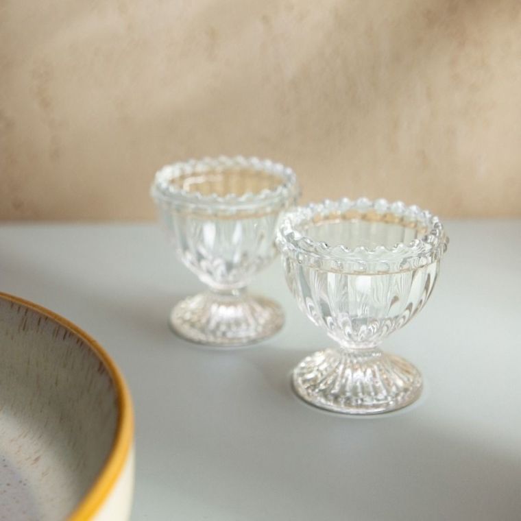 Homla, Coraggio, zestaw kieliszków na jajko, transparentny, 0,2l, 2 szt.739033