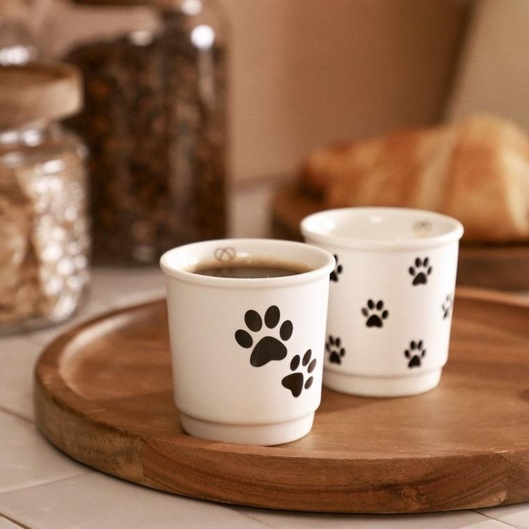 Homla, Corto, Zestaw kubków do espresso łapki, 2 szt, 0,08 l, SS23 848594