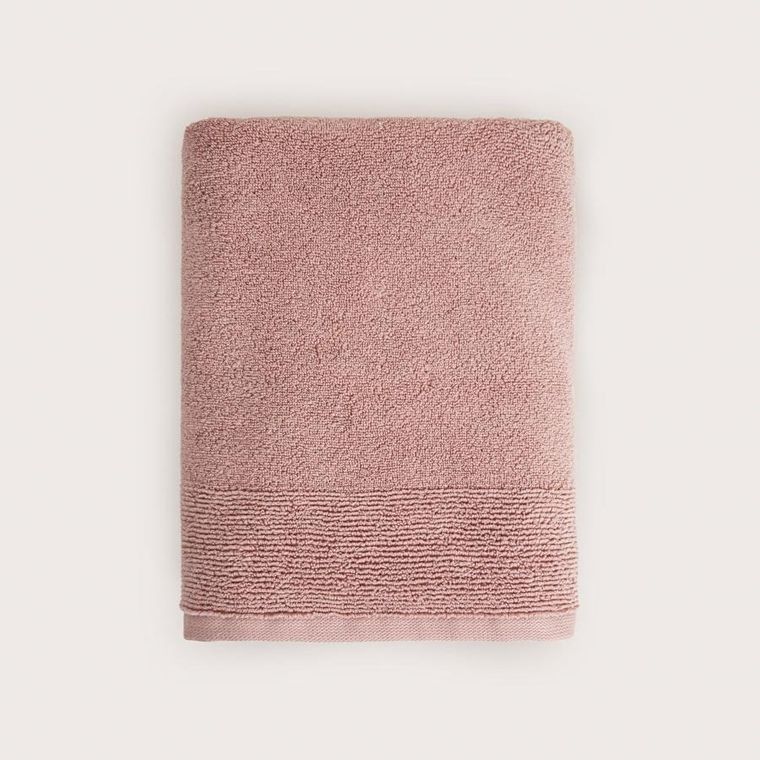 Homla, Desma, ręcznik miękki, 600 gsm, różowy, 70-130 cm