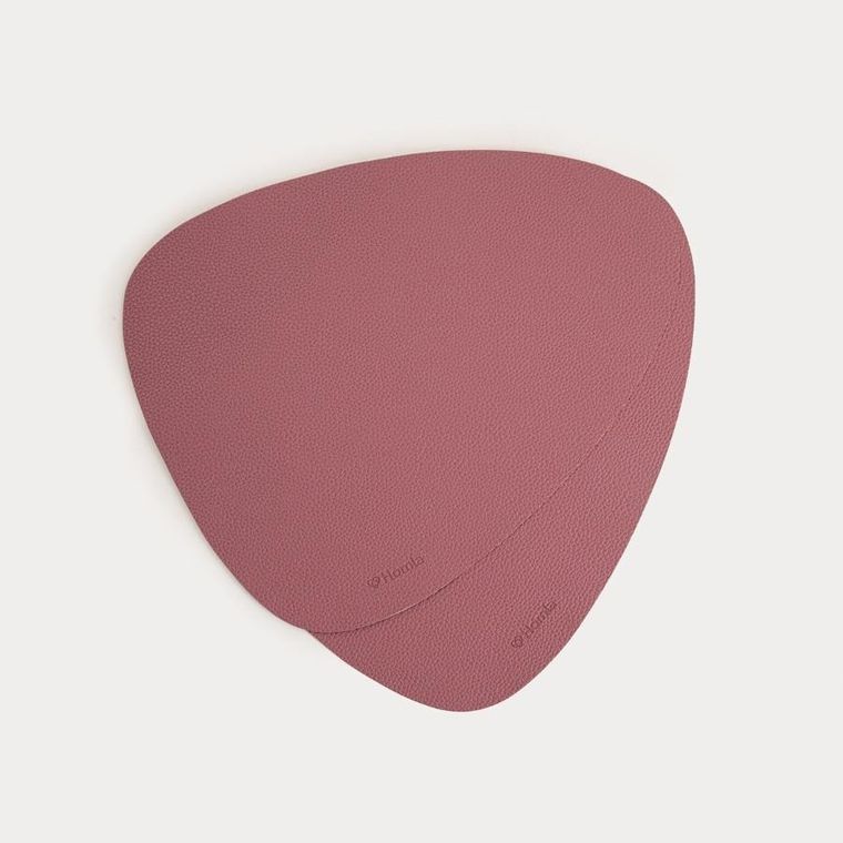 Homla, Femelo, maty stołowe, brudny róż, 38 cm, 2 szt.