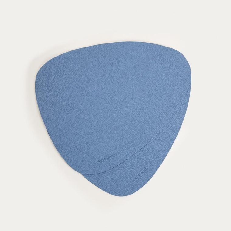 Homla, Femelo, maty stołowe, granatowe, 38 cm, 2 szt.