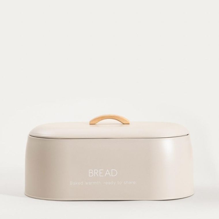 Homla, Flora, chlebak metalowy z pokrywką, 36-20-13 cm, 762260