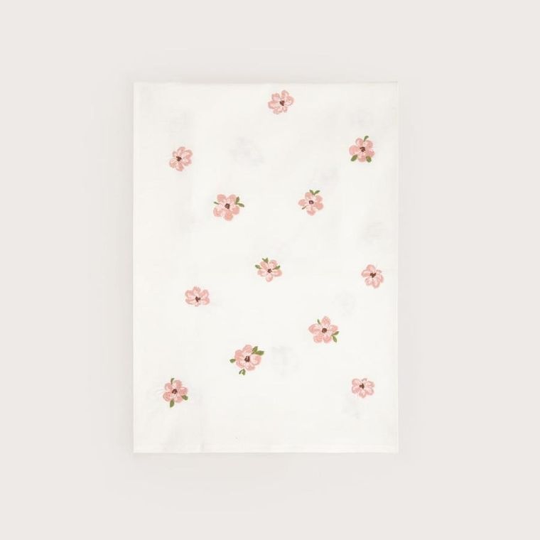 Homla, Florecita, bieżnik, z haftowanymi drobnymi kwiatuszkami, 40-160 cm