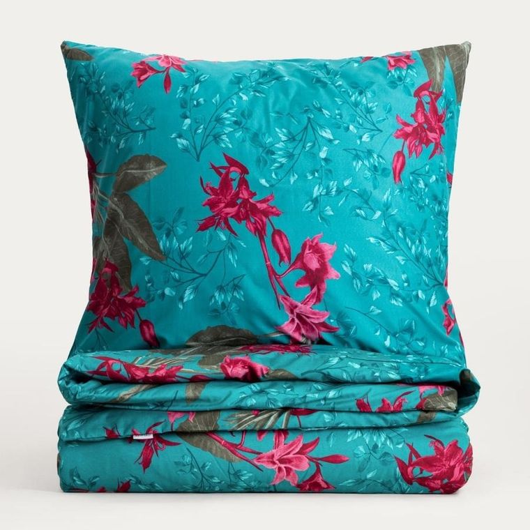 Homla, Florelle, pościel, mikrofibry w kwiaty, 160-200 cm