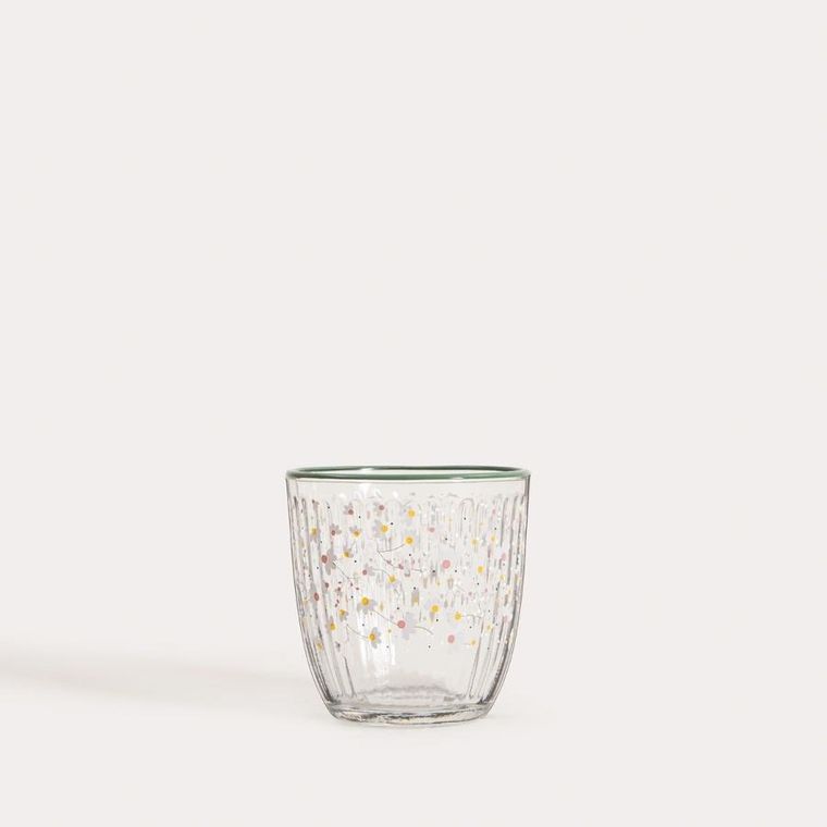 Homla, Gardino Flowers, szklanka, w drobne kwiaty, 0,25l