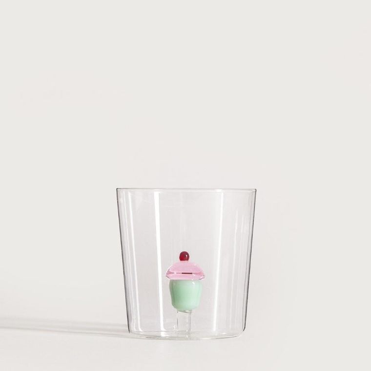 Homla, Gathino, szklanka, z ciastkiem w środku, 0,3l