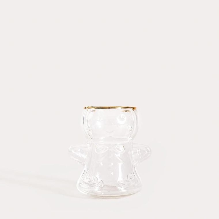 Homla, Gingerman, szklanka w kształcie ciasteczkowego ludzika, 0,4l
