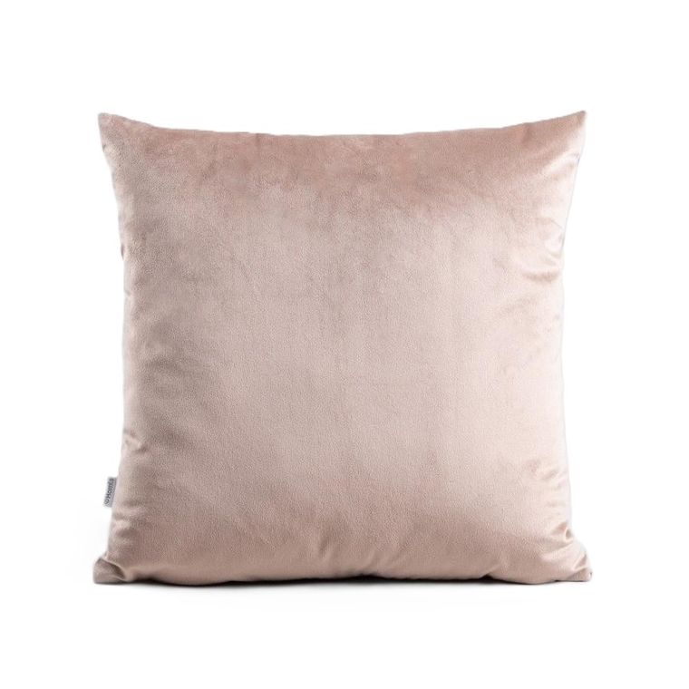 Homla, Gosta, poszewka, ciemnobeżowa, 45-45 cm