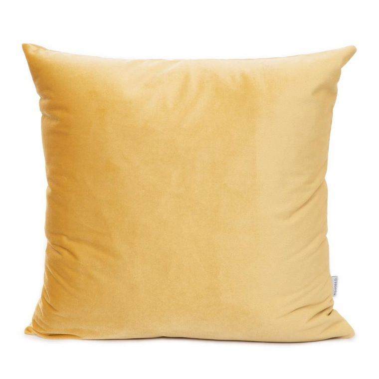 Homla, Gosta, poszewka, musztardowa, 45-45 cm