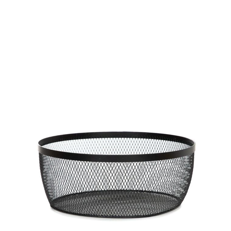 Homla, Gridio, Koszyk okrągły czarny 26-10 cm