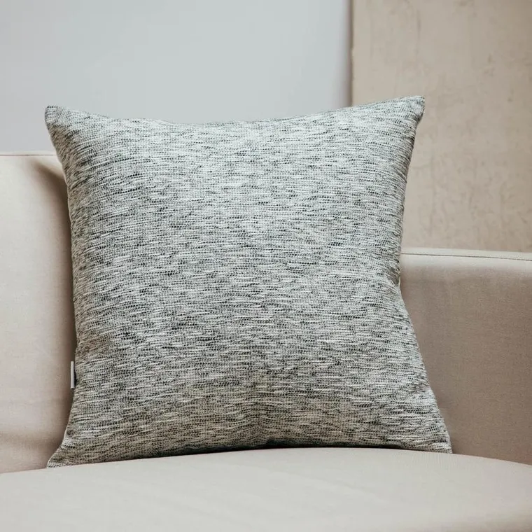 Homla, Isabel, poszewka, z ozdobnymi przeszyciami, zielona, 45-45 cm, 744846