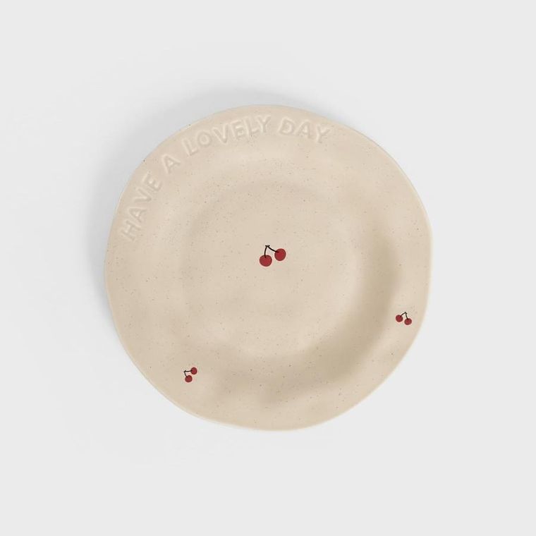 Homla, Isernia, talerz, w wisienki, 20 cm