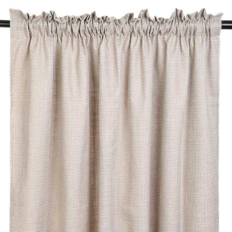 Homla, Lapo, zasłona, beżowa, 140-250 cm