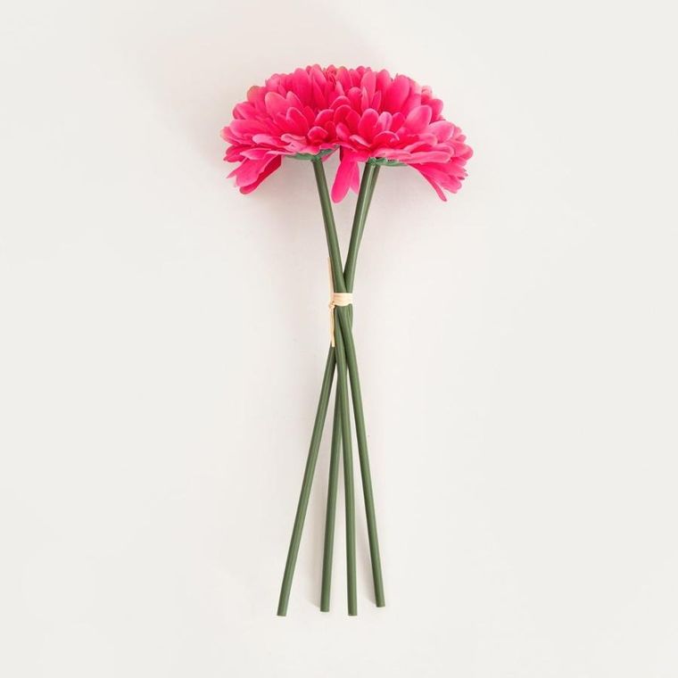 Homla, Lieger, bukiet kwiatów, ciemnoróżowy, 30 cm