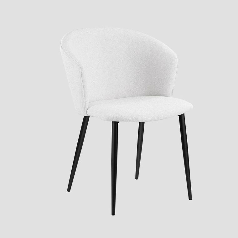 Homla, Lujo, krzesło, beżowe, 56,5-59-81 cm