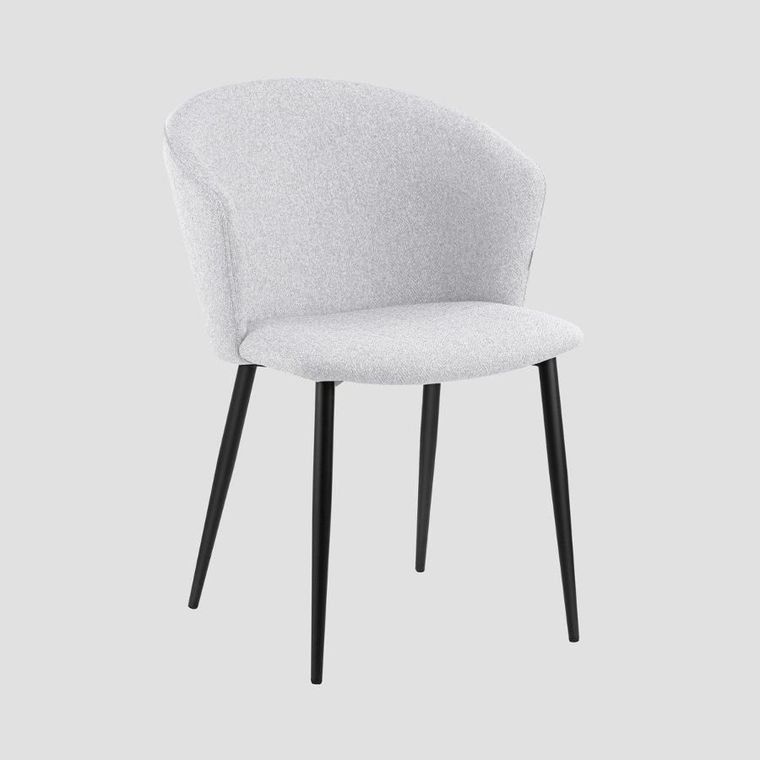 Homla, Lujo, krzesło, szare, 56,5-59-81 cm