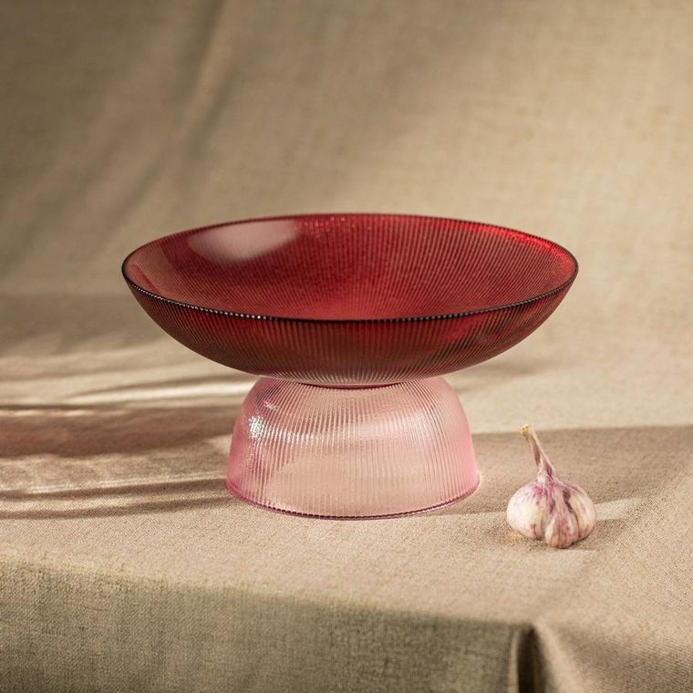 Homla, Megalo, patera, bordowo-różowa, 25 cm