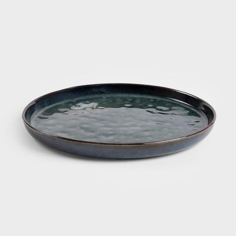 Homla, Mido, talerz obiadowy, ciemnozielony, 27 cm