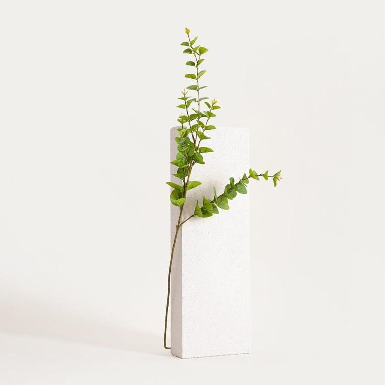 Homla, Mikso, gałązka sztuczna, liście eukaliptusa, 97 cm