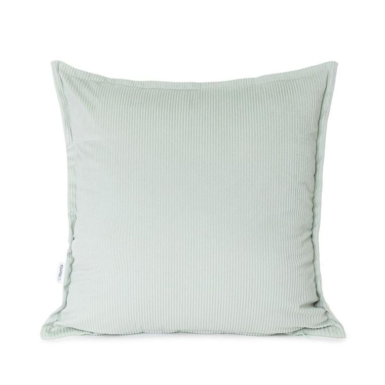 Homla, Nantu, poszewka welwetowa, imitacja sztruksu, pistacjowa, 45-45+1.5 cm