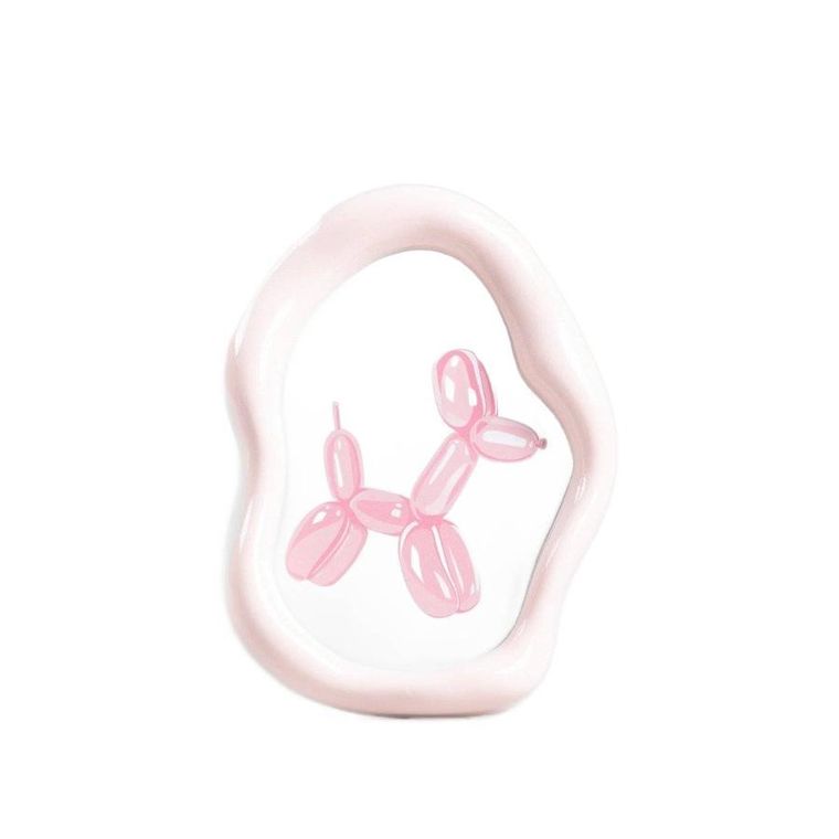 Homla, Naomi, ramka na zdjęcie, nieregularna różowa, 13-18 cm