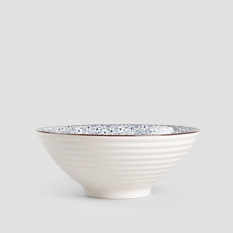 Homla, Navia, misa, granatowa w kwiatuszki, 21 cm