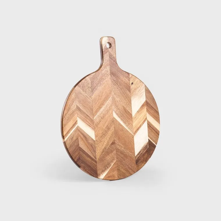 Homla, Nevado, deska, okrągła w jodełkę, 41-32 cm