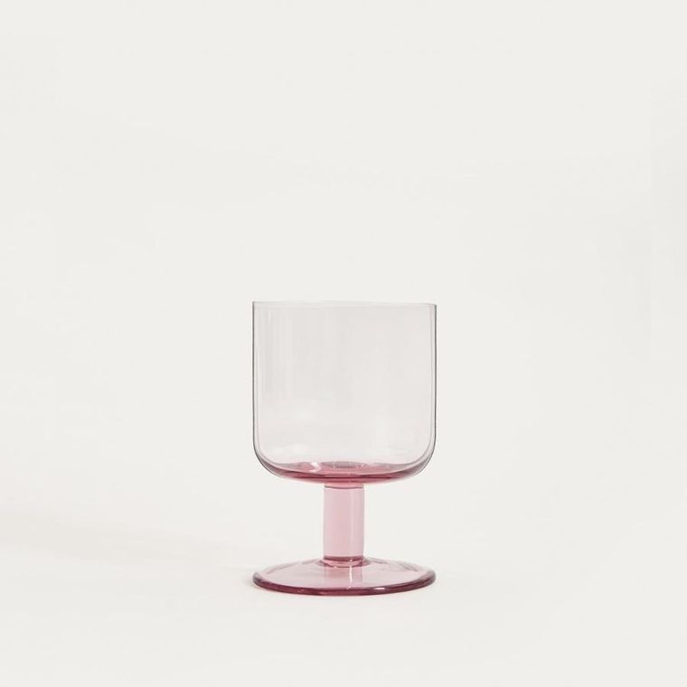 Homla, Polis, kieliszek, niski różowy, 0,23l